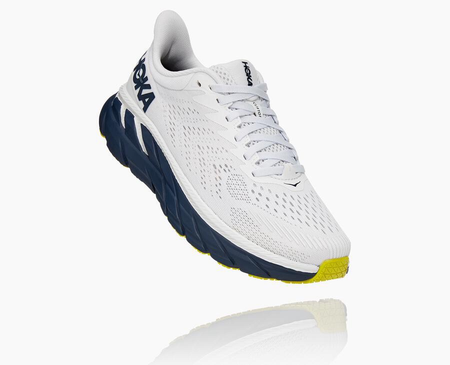 Hoka One One Tenisky Damske Biele/Čierne - Clifton 7 - 80457-VBXL